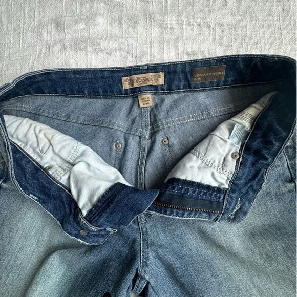 Nine West Vintage Boho Denim Jeans Straight Leg Classic SZ 8 / 29 - Picture 9 of 12